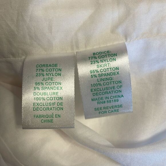 Lilly Pulitzer Sharice Stretch Stretch Shift Dress White - Picture 5 of 10